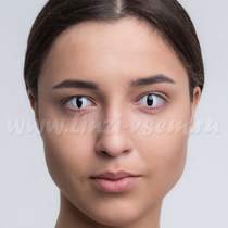 Карнавальные линзы EOS White Cat Фото 2