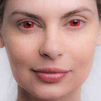 Карнавальные линзы Lensmam Daredevil Фото 2