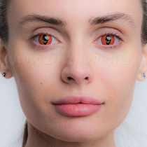 Карнавальные линзы Lensmam Mad Frog Фото 2