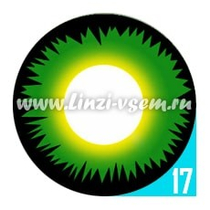 Карнавальные линзы Lensmam Green Werewolf Фото 3