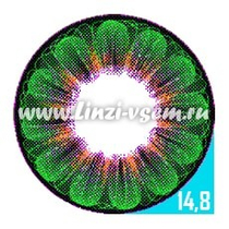 Цветные линзы EOS Daisy 3T Green Фото 4