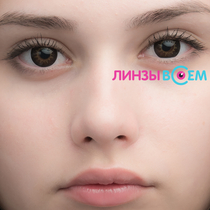 Цветные линзы EOS Luna Black Фото